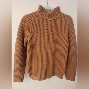 Cozy Brown Turtleneck Sweater